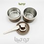 فلاسک غذا دو طبقه کاوردار bento