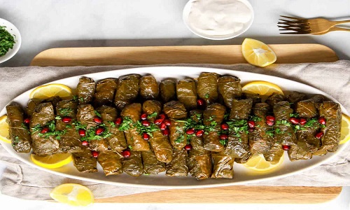 طرز تهیه دلمه برگ مو 