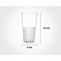 لیوان شیشه ای 410 سی سی 2 عددی