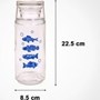 بطری و لیوان شب 800 میل چاپدار 2358